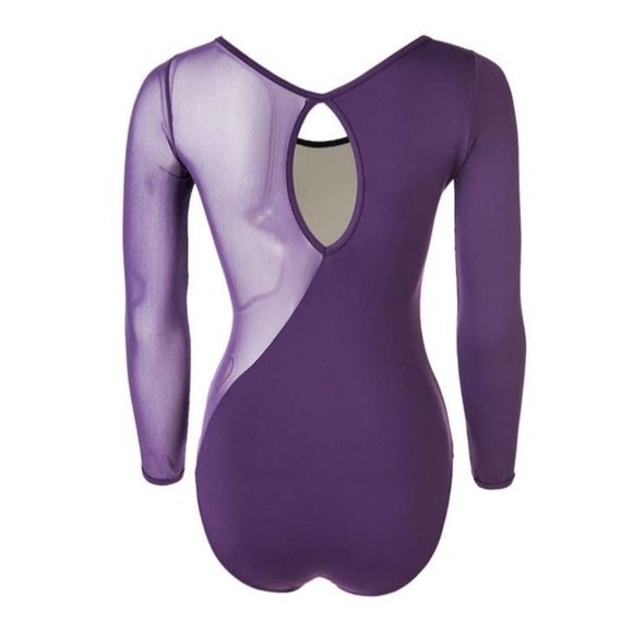 CLEARANCE K.H. Martin Abena Ruby Red Leotard - Picture 3 of 3